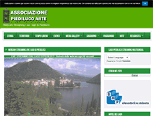 Tablet Screenshot of lagopiedilucostreaming.com